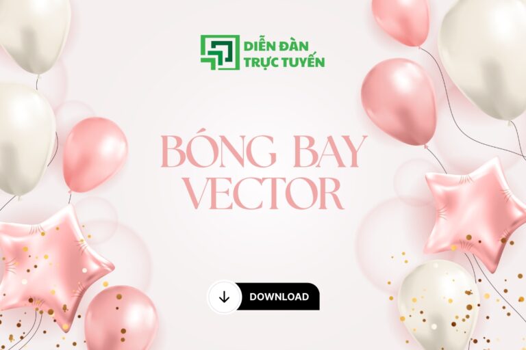 Bóng Bay Vector