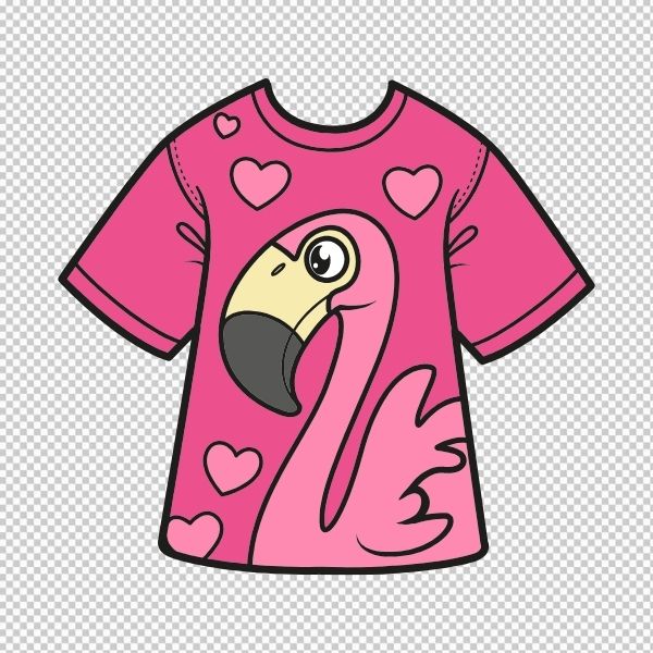 Áo thun con hạt vector