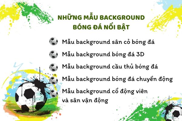 Những mẫu background bóng đá nổi bật bạn không thể bỏ lỡ