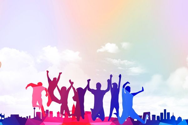 Background họp lớp màu sắc