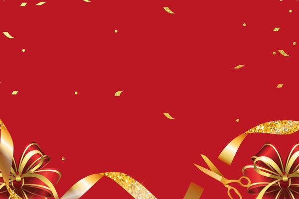 Background khai trương vector lung linh