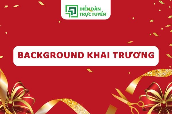 Download Bộ Sưu Tập Background Khai Trương Trendy Mới Nhất 2024