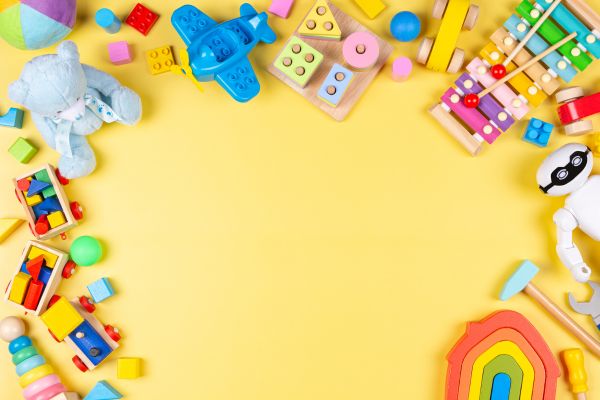 Background mầm non vector tone vàng