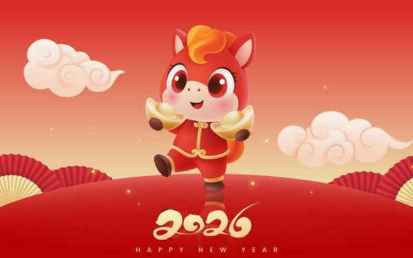 Ngựa con lì xì Tết Bính Ngọ 2026