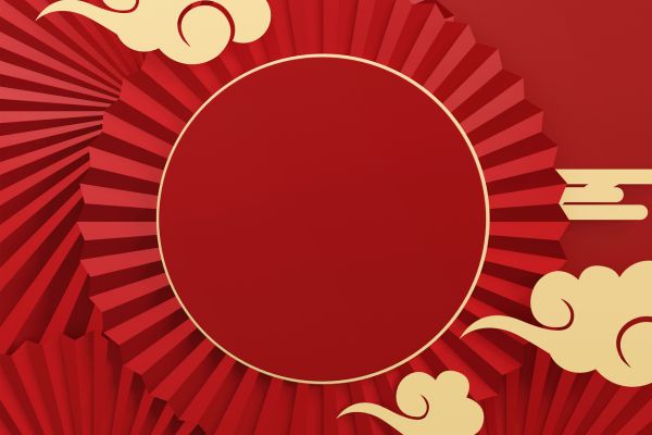 Background Tết hoạ tiết mây