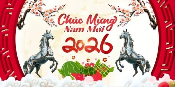 Chúc mừng năm mới tràn đầy niềm vui