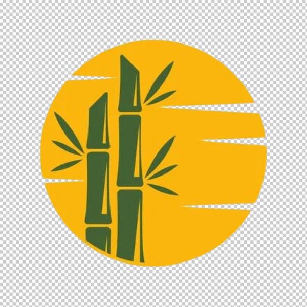 Logo tre nền vàng