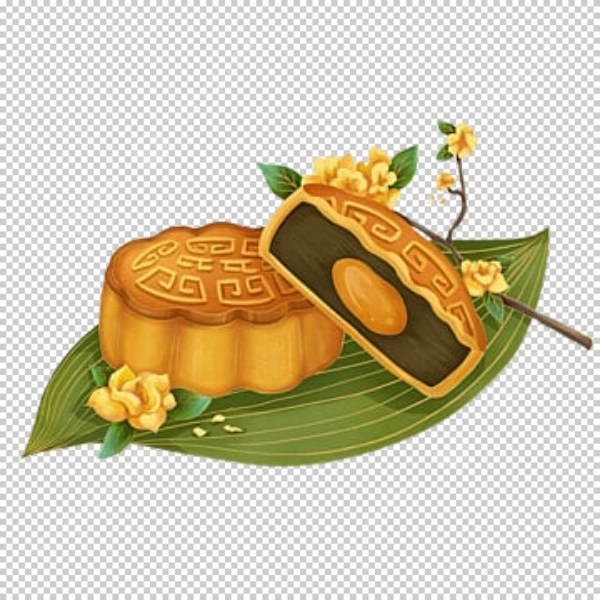 Hình: Vector bánh trung thu basic