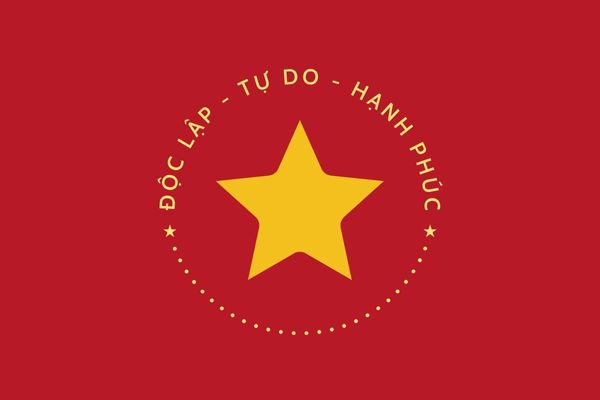 Banner Quốc Khánh tối giản