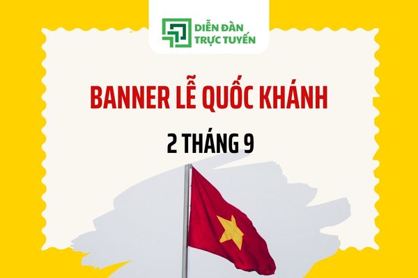 Download Bộ Sưu Tập Banner Lễ Quốc Khánh 2/9 