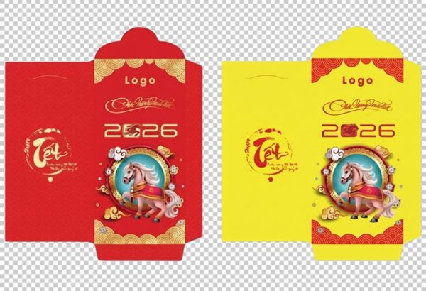 Tải ngay file bao lì xì 2026 vector, in ấn nhanh – sử dụng tiện lợi