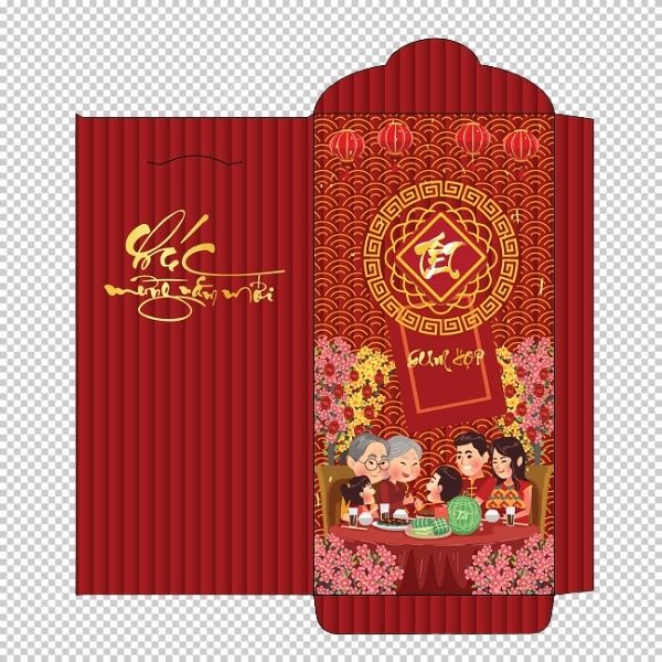 File vector lì xì 2026