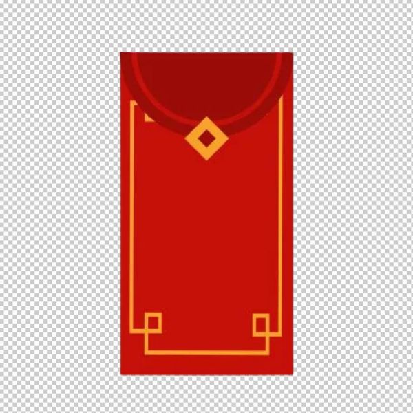 Bao lì xì vector trơn