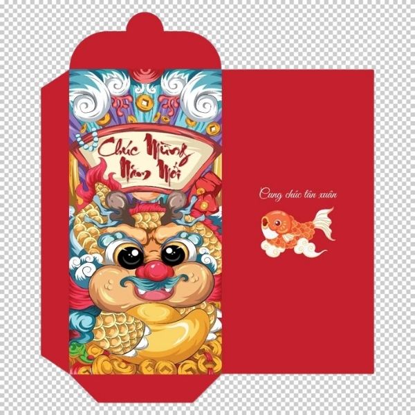 File bao lì xì vector 2026