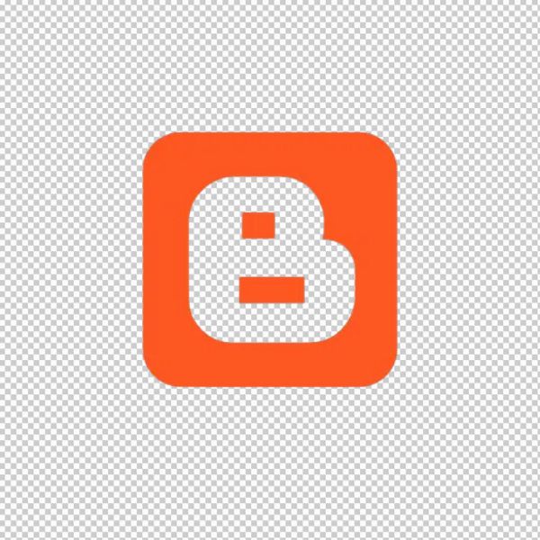 Blogger logo vector png