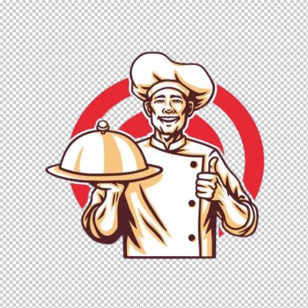 Blogger logo đầu bếp