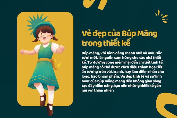 Khám phá vẻ đẹp tinh tế của búp măng trong các thiết kế