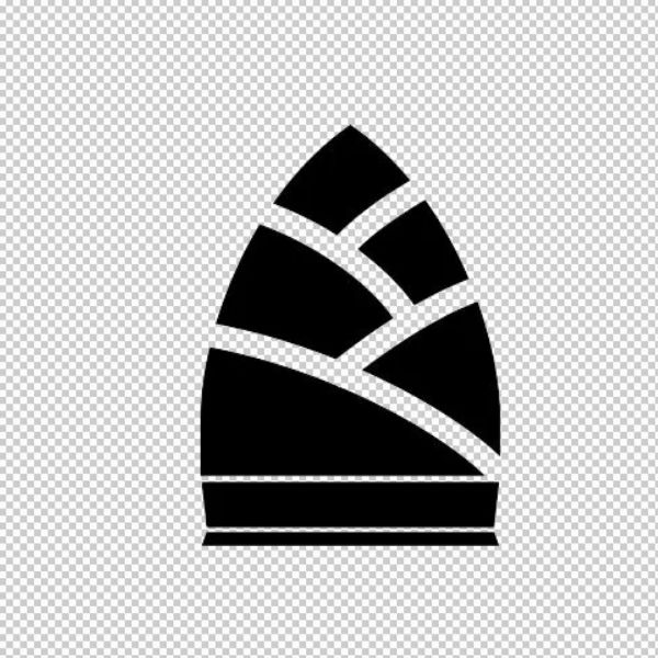 Búp măng vector tối giản