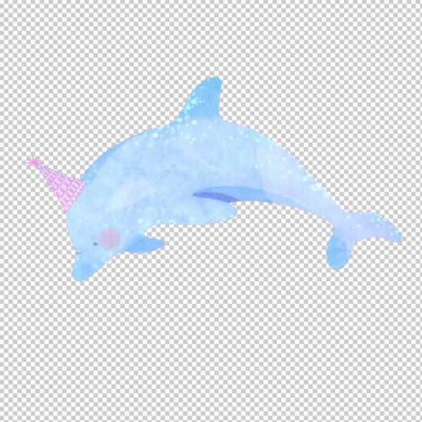 Vector cá heo dễ thương