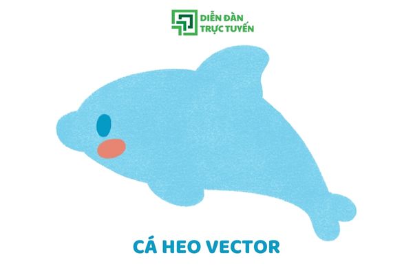 Download Ảnh Cá Heo Vector Đáng Yêu Miễn Phí 