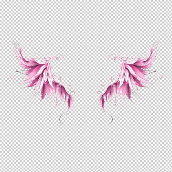 Cánh thiên thần vector độc đáo