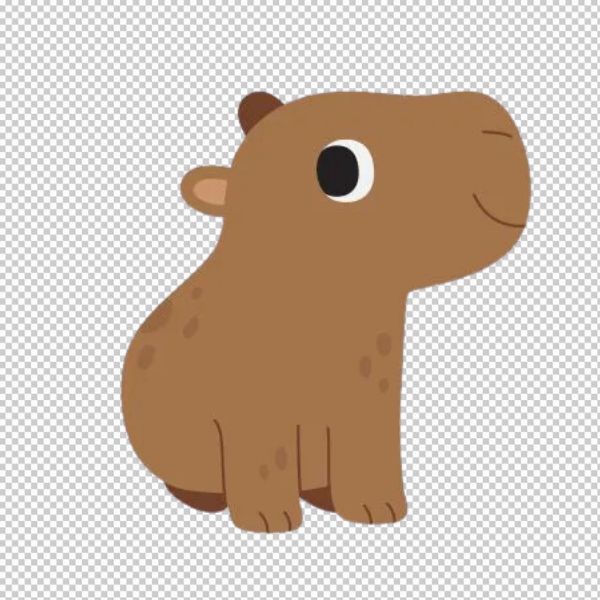 Capybara vector cơ bản