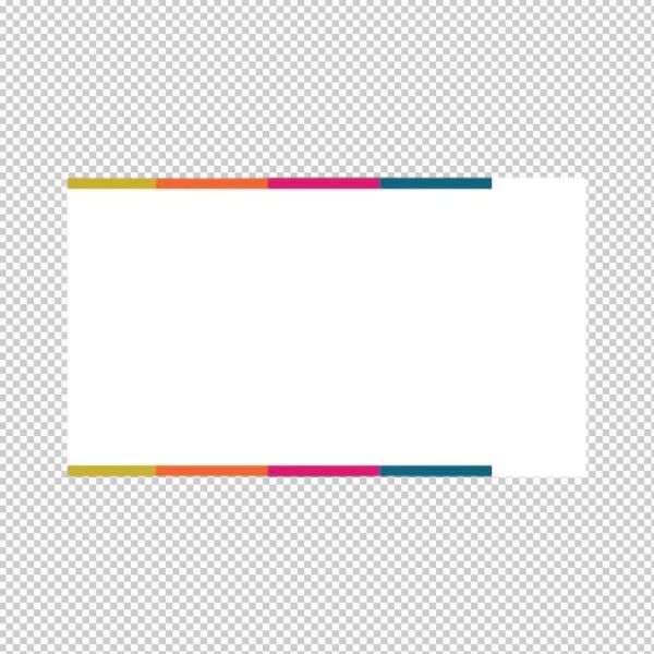 Vector card visit basic