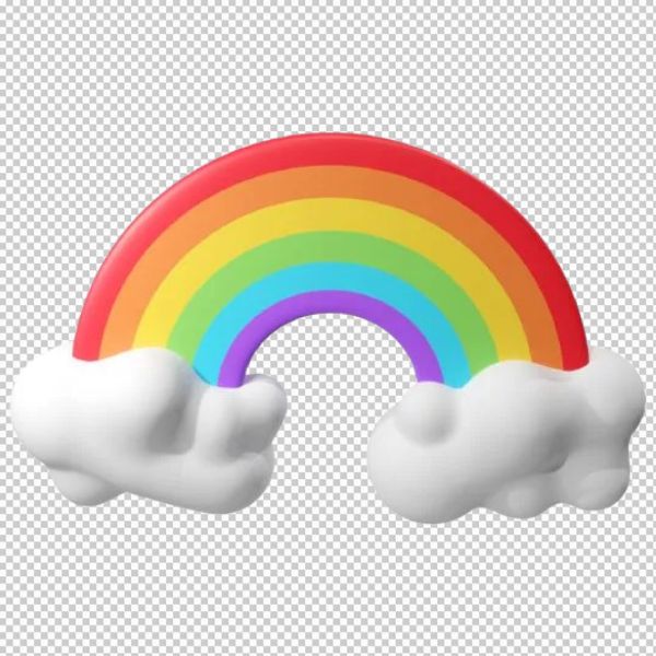 Vector cầu vồng ấn tượng