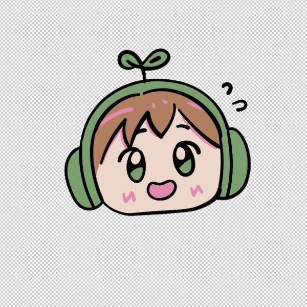 Chibi vector mặt ngố