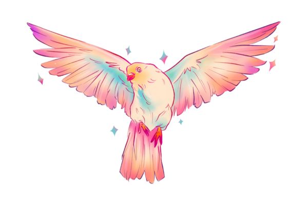 Chim bồ câu vector độc đáo