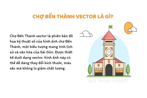 Chợ Bến Thành vector là gì? 
