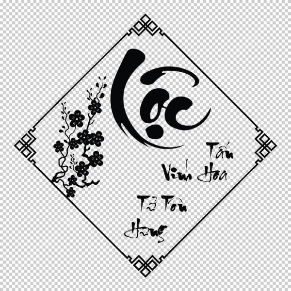 File vector chữ Lộc – dành cho designer và người yêu Tết