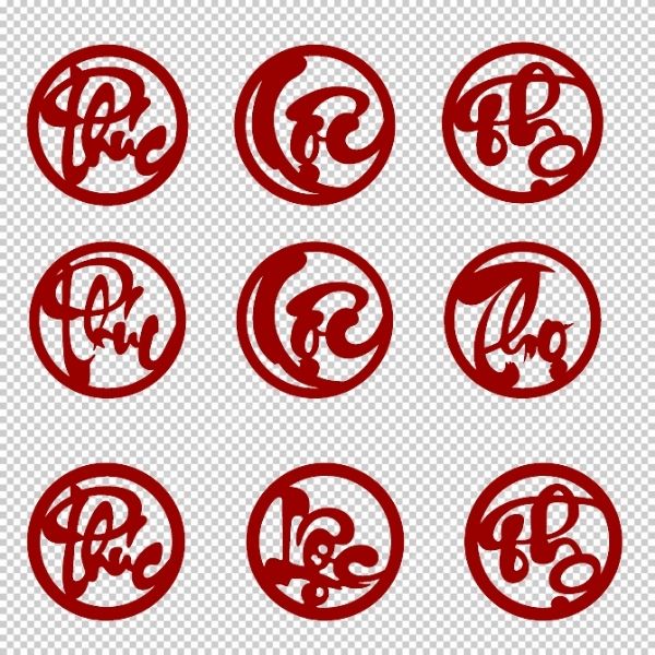 File Phúc Lộc Thọ vector, dễ dàng download và sử dụng