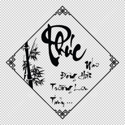 Tải Ngay Bộ Chữ Phúc Lộc Thọ Vector PNG, AI, EPS