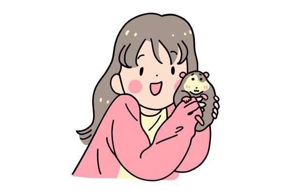 Cô gái & Thú cưng vector