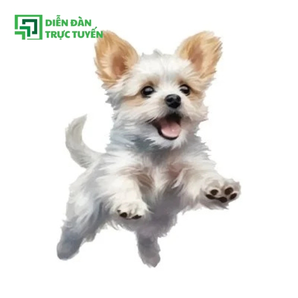 Mẫu Ảnh Con Chó Vector