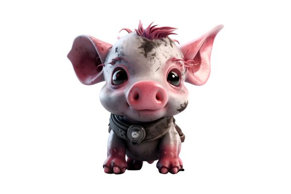 Vector heo con đẹp