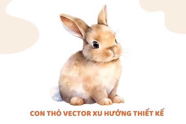Lý do mẫu con thỏ vector trở thành xu hướng trong thiết kế