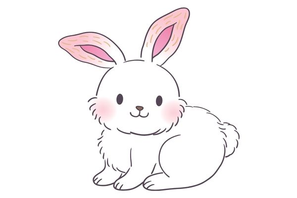 Con thỏ vector đáng yêu
