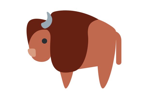 Vector con trâu độc đáo