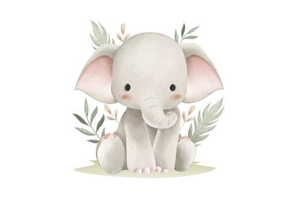 Con voi vector & cây cỏ