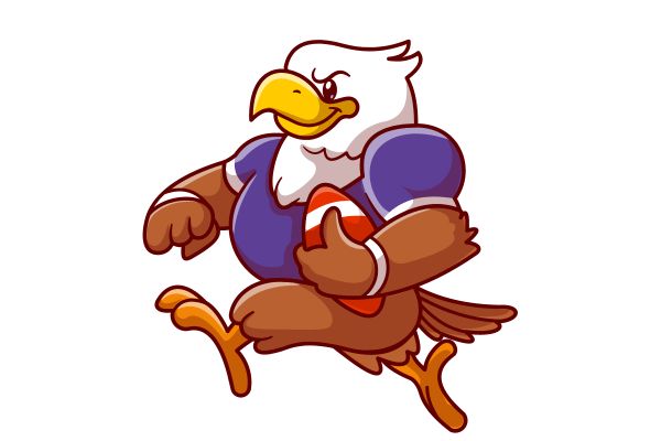 Chibi đại bàng vector cute 