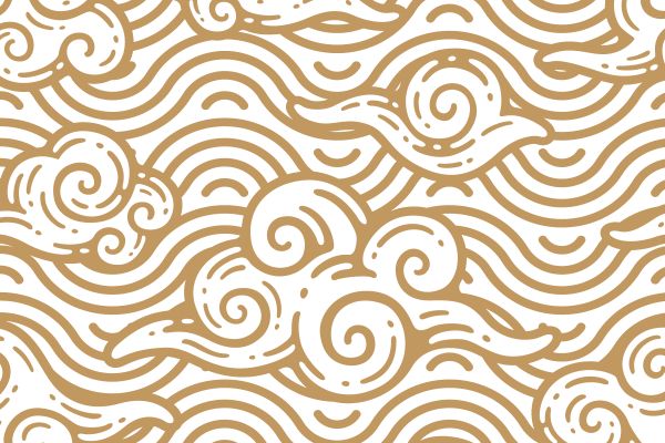 Hoạ tiết đám mây vân độc đáo 