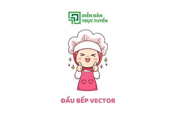Tải Ngay Hơn 15 Mẫu Đầu Bếp Vector Đẹp Nhất