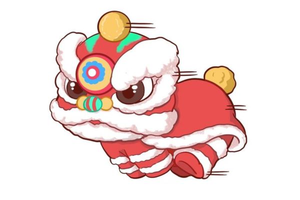 Con lân vector cute