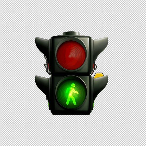 Ảnh minh họa đèn giao thông phụ vector