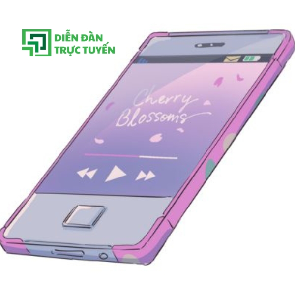 Hình: Vector Điện Thoại Phát Nhạc