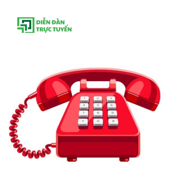 Hình: Vector Điện Thoại Bàn