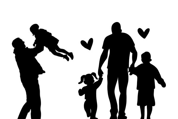 Happy father's day vector trắng đen