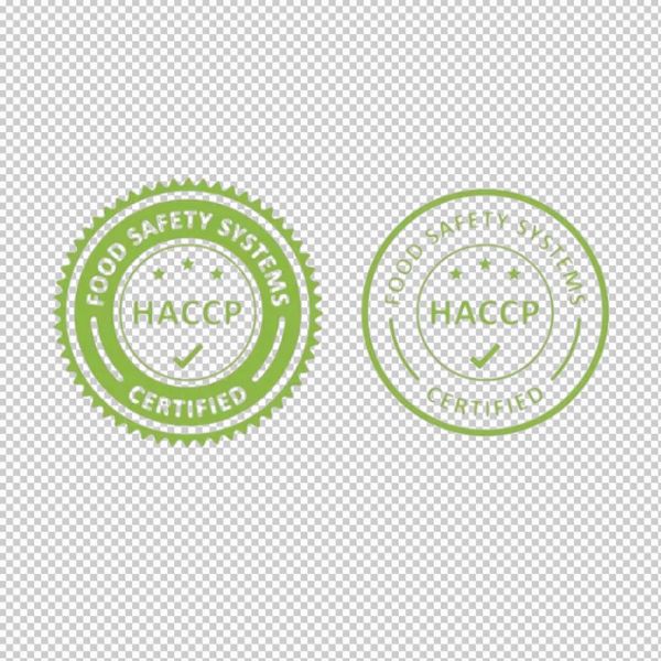 Logo HACCP vector thiết kế cơ bản